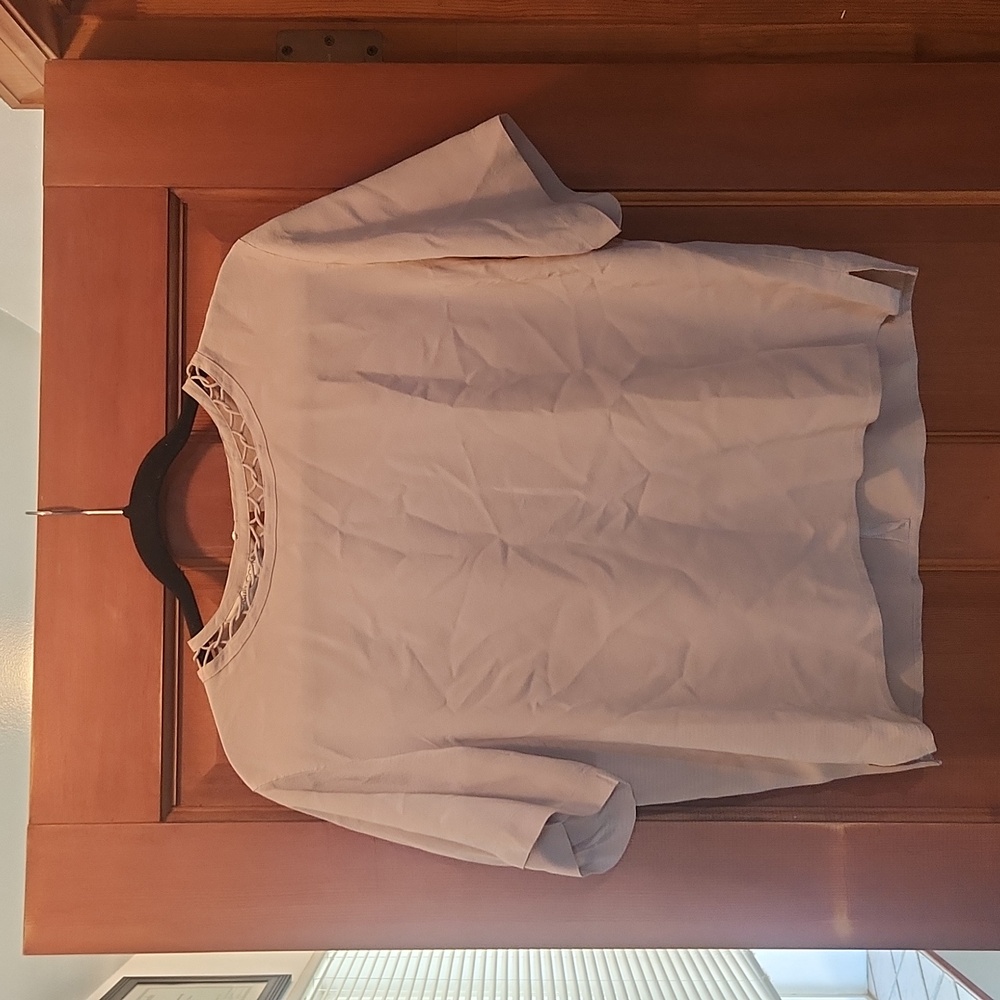 Vintage retro lightweight short sleeve blouse